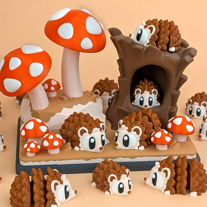 Mushroom Forest Playset
