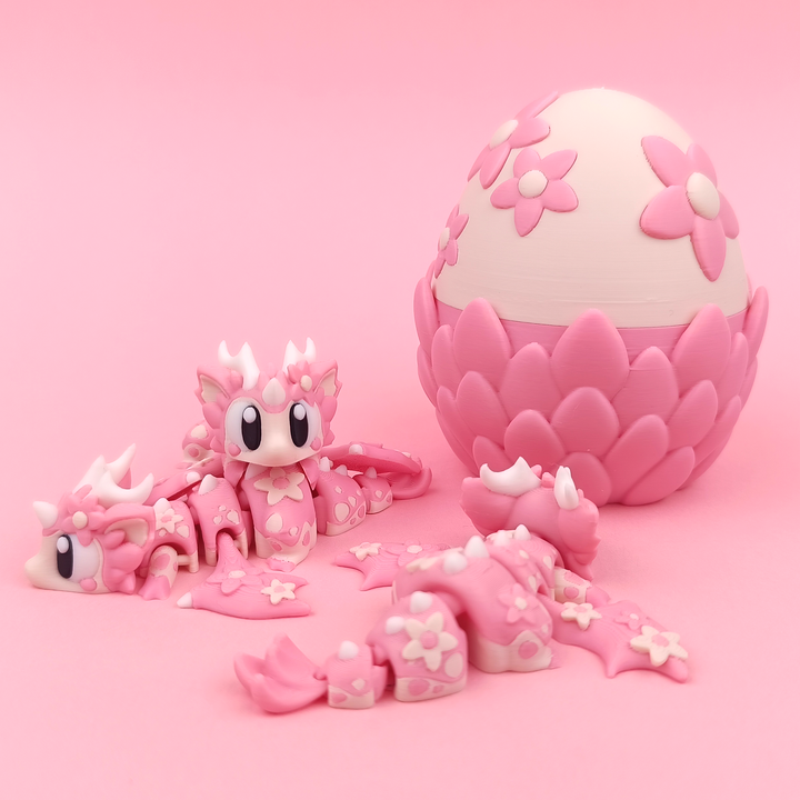 Matching Dragon & Egg Sets from 3D Gob