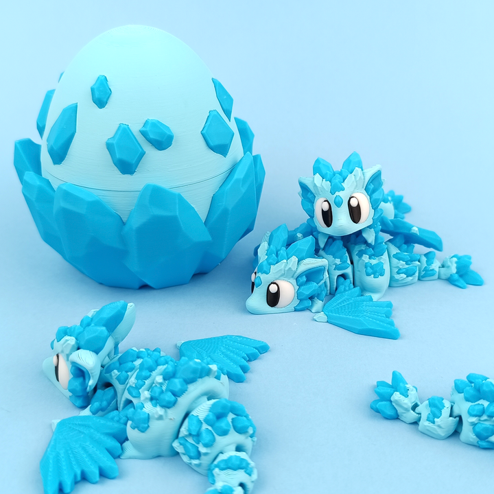 Matching Dragon & Egg Sets from 3D Gob