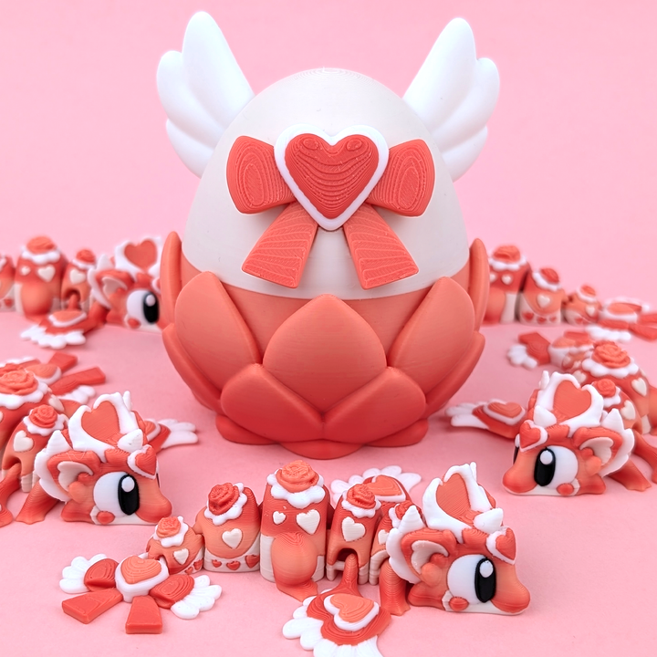 Matching Dragon & Egg Sets from 3D Gob