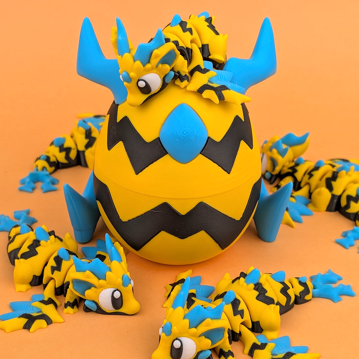 Matching Dragon & Egg Sets from 3D Gob