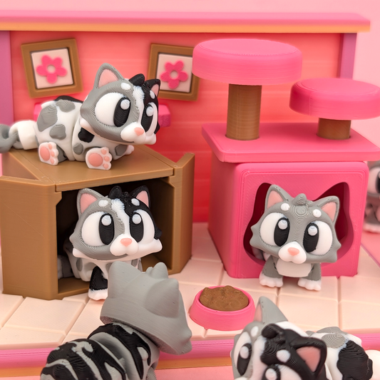 Cat Cafe Playset