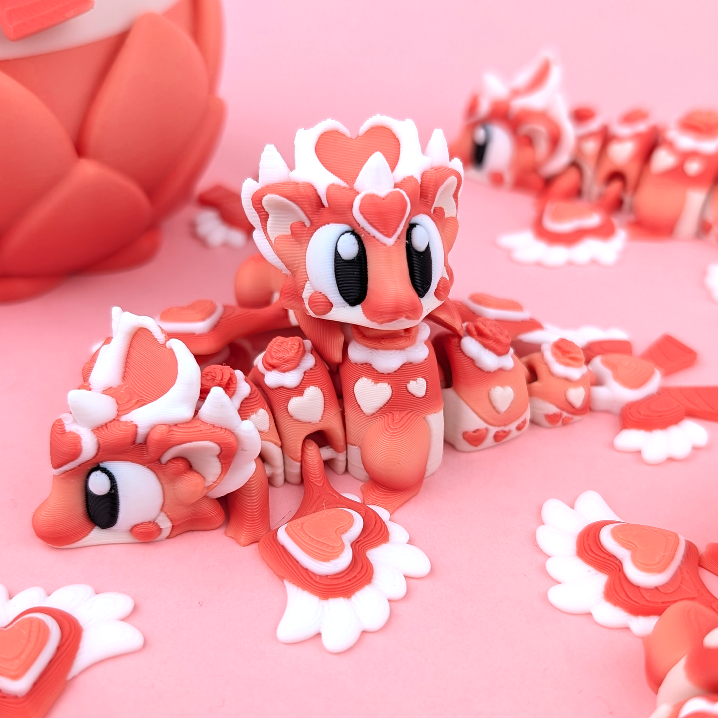 Matching Dragon & Egg Sets from 3D Gob