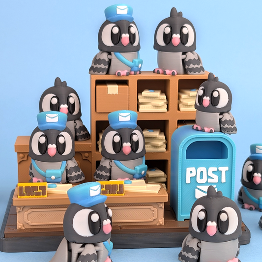 Pigeon Post Office Playset