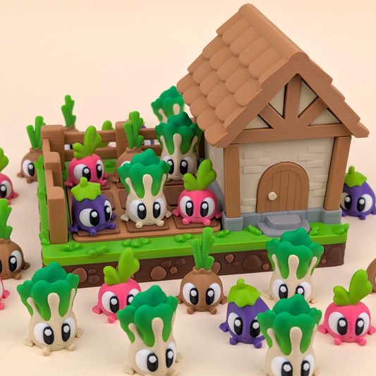 Veggie Garden Tic-Tac-Toe