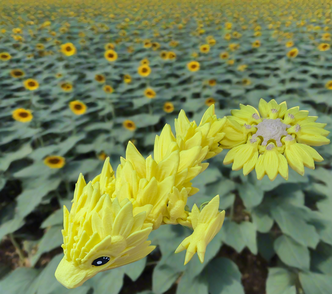 Sunflower Dragon Tadling