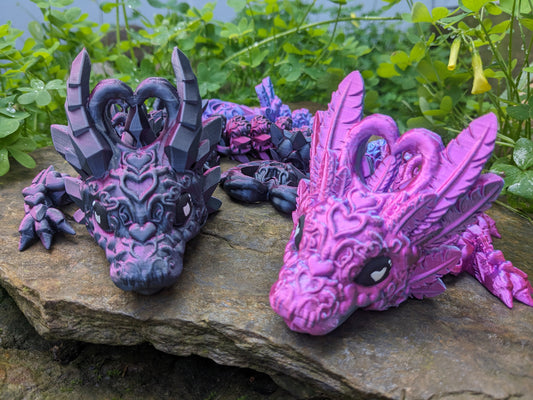 Heart Dragons Set